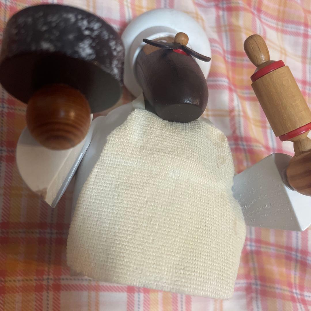 ドイツ　煙出し人形 KWO社　パン屋　香立て　木製　インテリア　置物