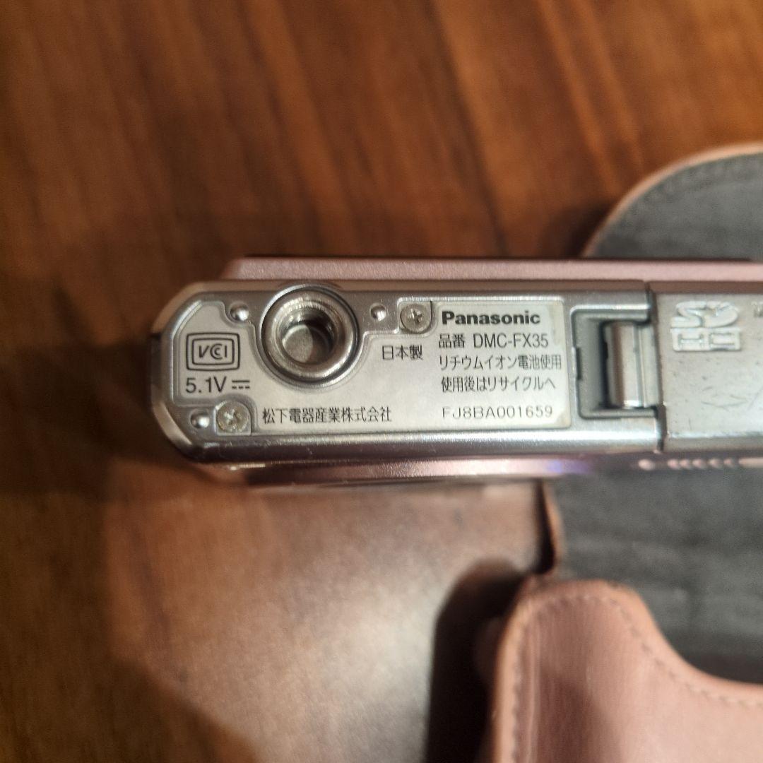 LUMIX DMC-FX35 ピンク バッテリー・充電器・ケース付き