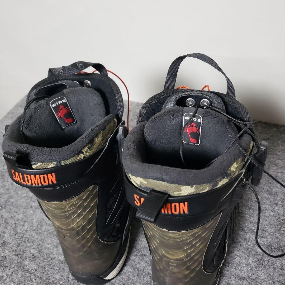 SALOMON 26.0cm スノーボードブーツ 送料無料