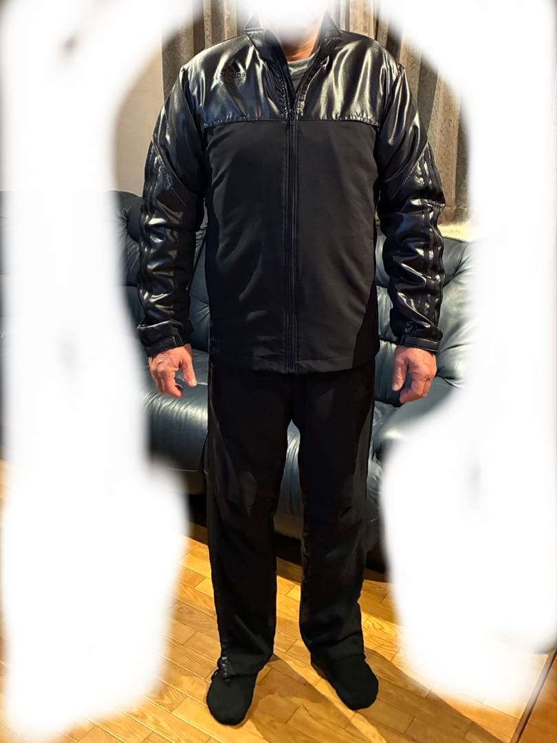 adidas プロフェッショナルセットアップブラックL