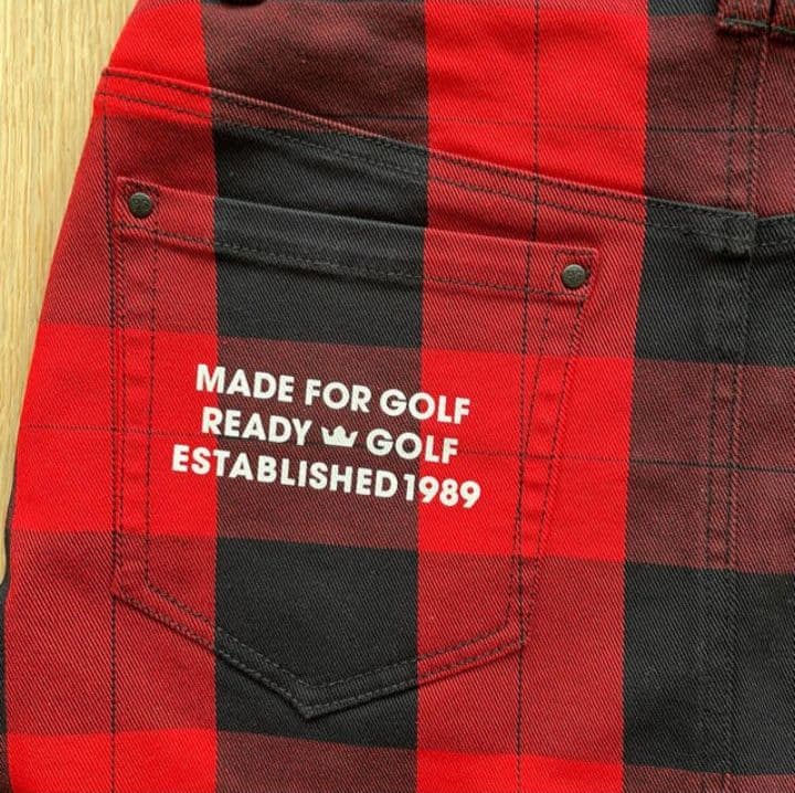 ◆PEARLY GATES　パーリーゲイツ ブロックチェック　スカート◆