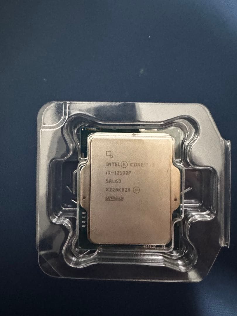 【動作確認済み】Intel Core i3-12100F 12th CPU
