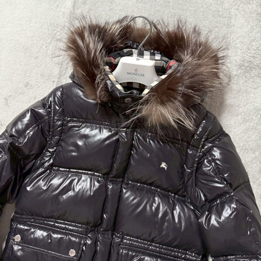 BURBERRY BLACK LABEL 3way ダウンジャケット Y2K