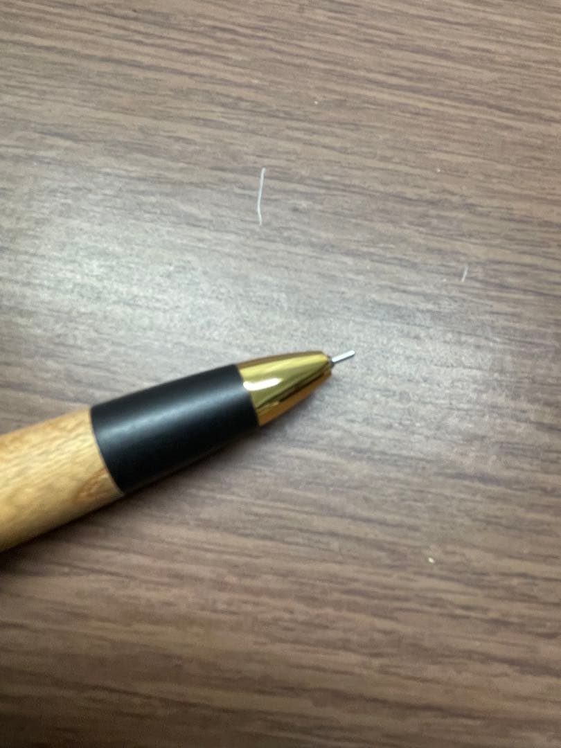 ボナンペン　欅　改造品　真鍮金具