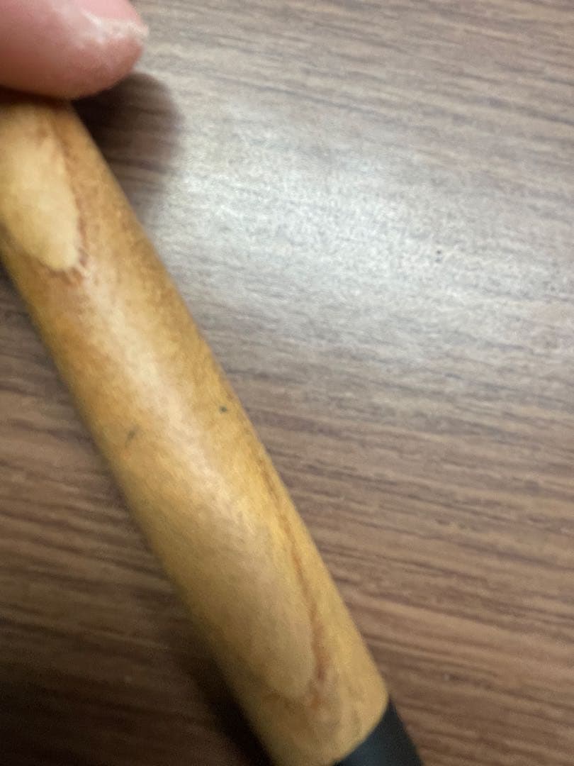 ボナンペン　欅　改造品　真鍮金具