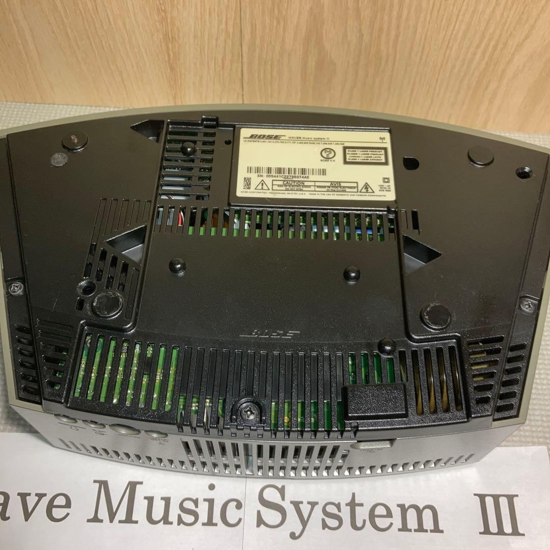完動&メンテ品　Bose wave music system Ⅲ ワイドFM