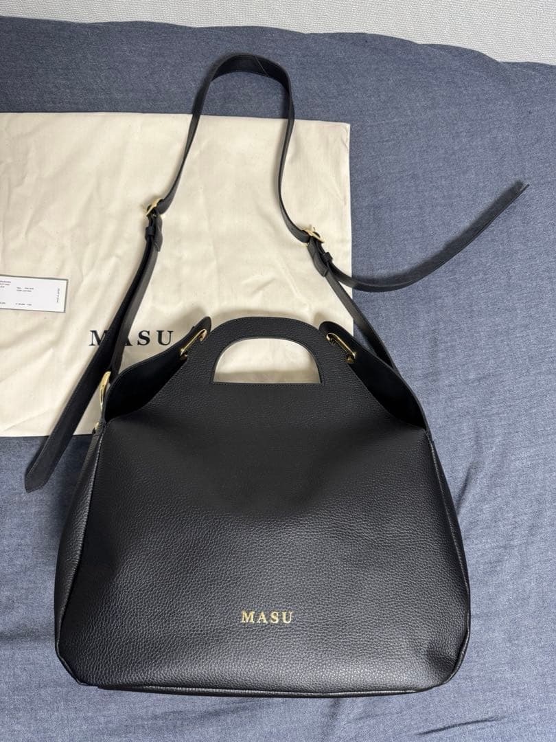 ベ*ン様 MASU 26ss TRUFFE BAG ブラック