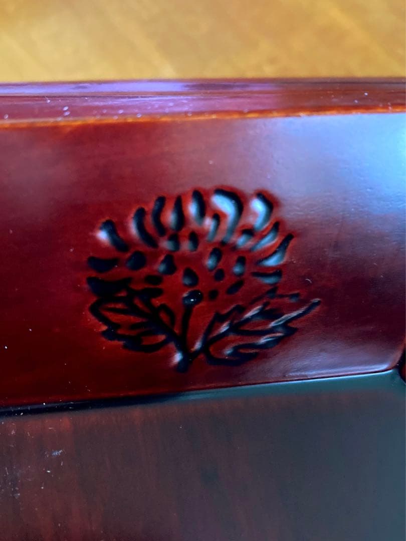 韓国伝統工芸品　螺鈿漆器　八角盛鉢　特許品　향자 ヒャンジャ　6段