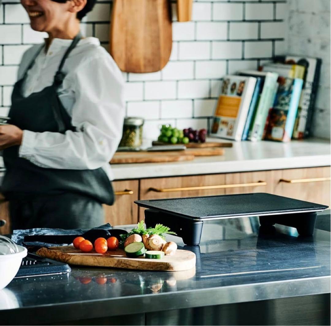 【新品未使用】abien MAGIC GRILL ホットプレート ブラック