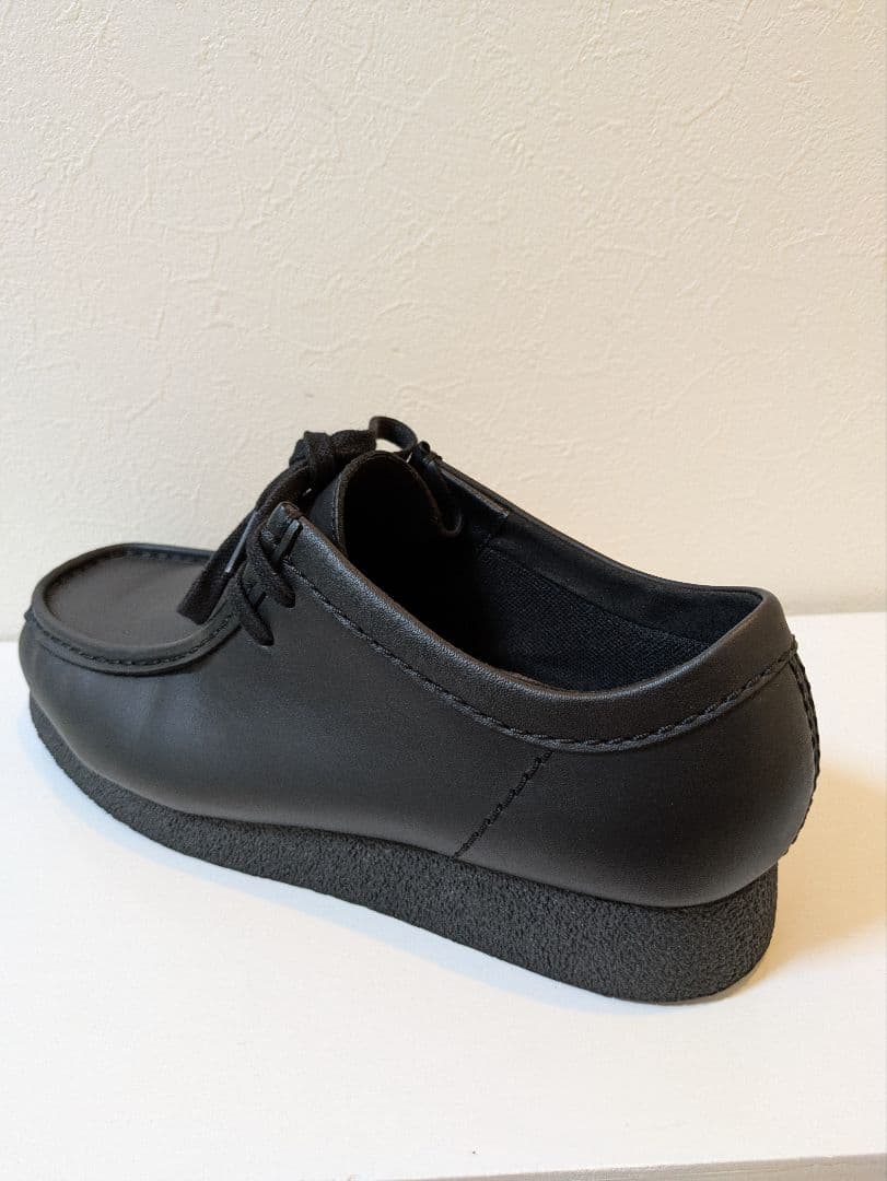 Clarks クラークス ワラビーエヴォウォータープルーフ ブラックレザー