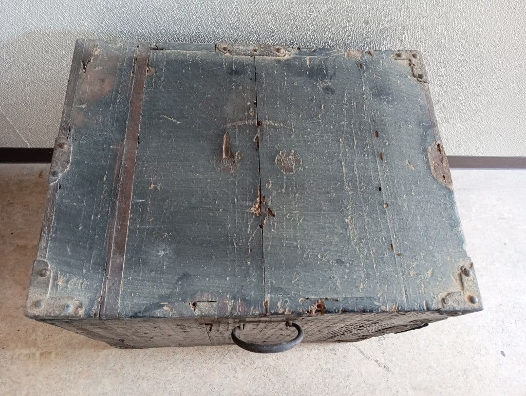 船箪笥 小タンス 和箪笥 小引出 古民家 インテリア 木製 家具 金庫 小物入