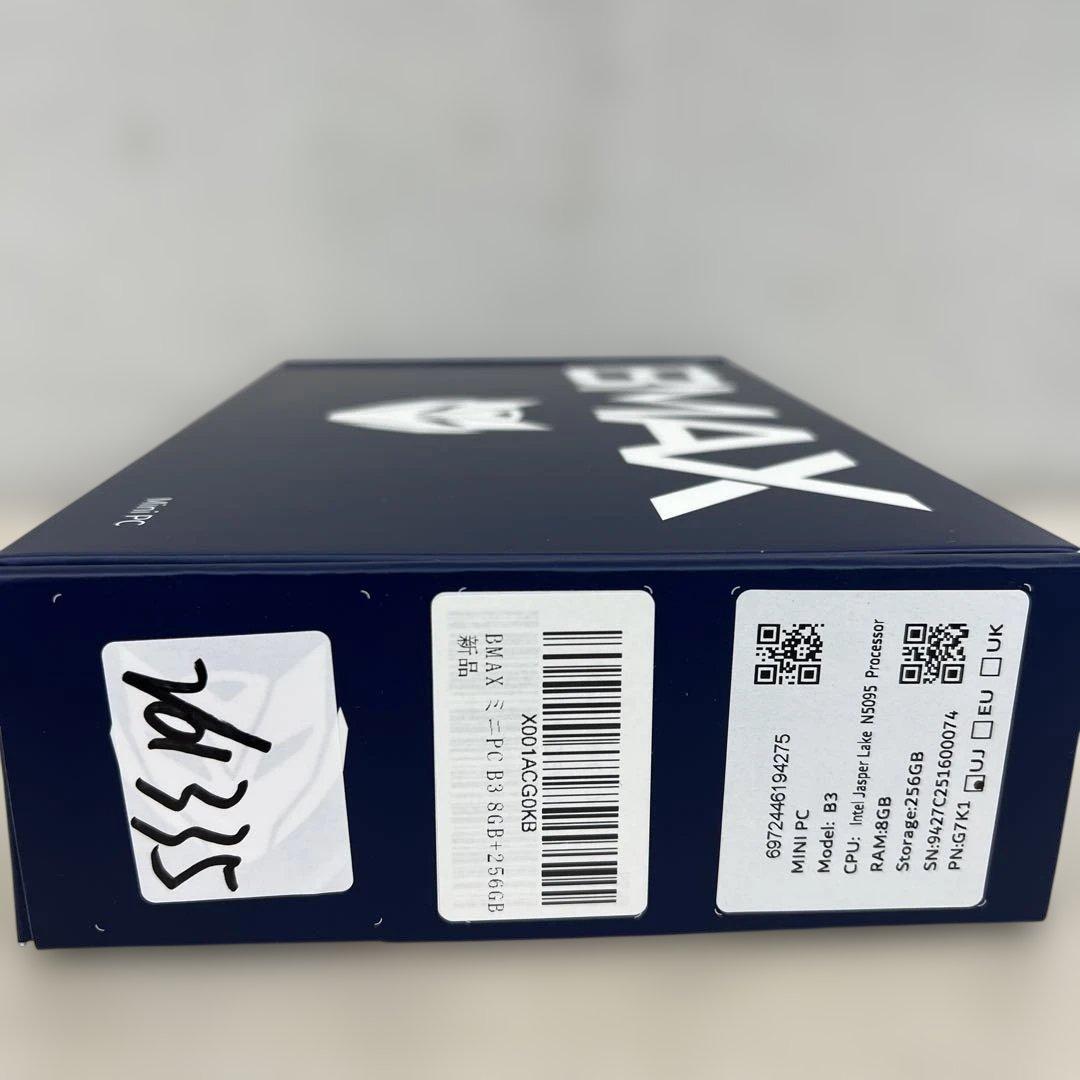 261335　未開封Bmax ミニpc B3 8GB+256GB