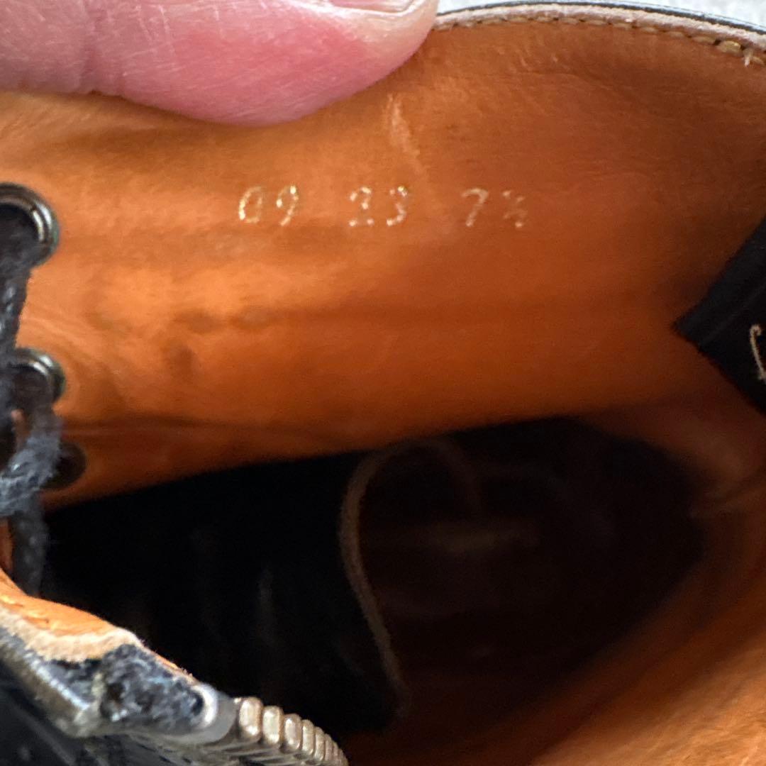 定価71400円 foot the coacher ウイングチップ サイドジップ