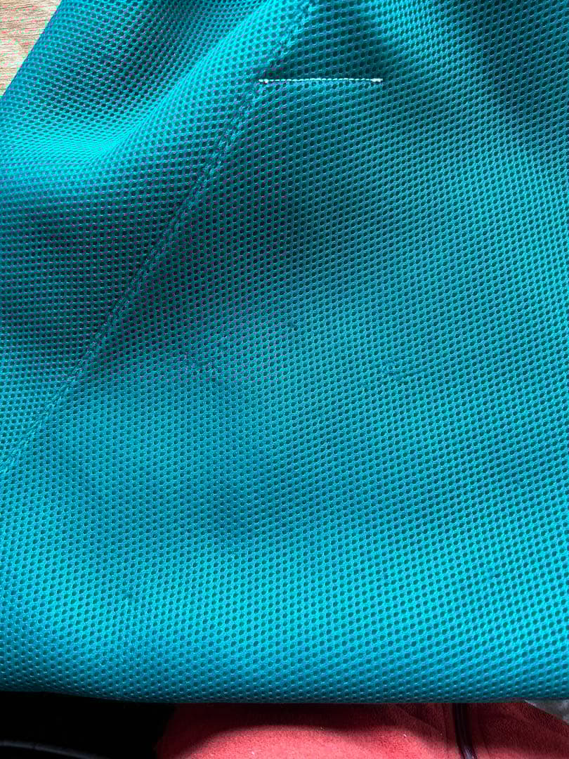 MM6 Maison Margielaメッシュジャパニーズトートバッグ グリーン