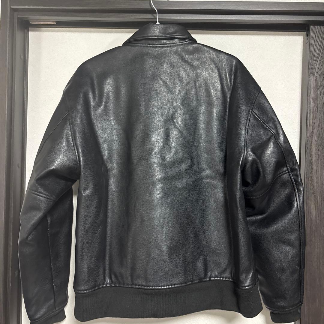 [入手困難 ] FR2 ネオレザー バーシティジャケット スタジャン Mサイズ