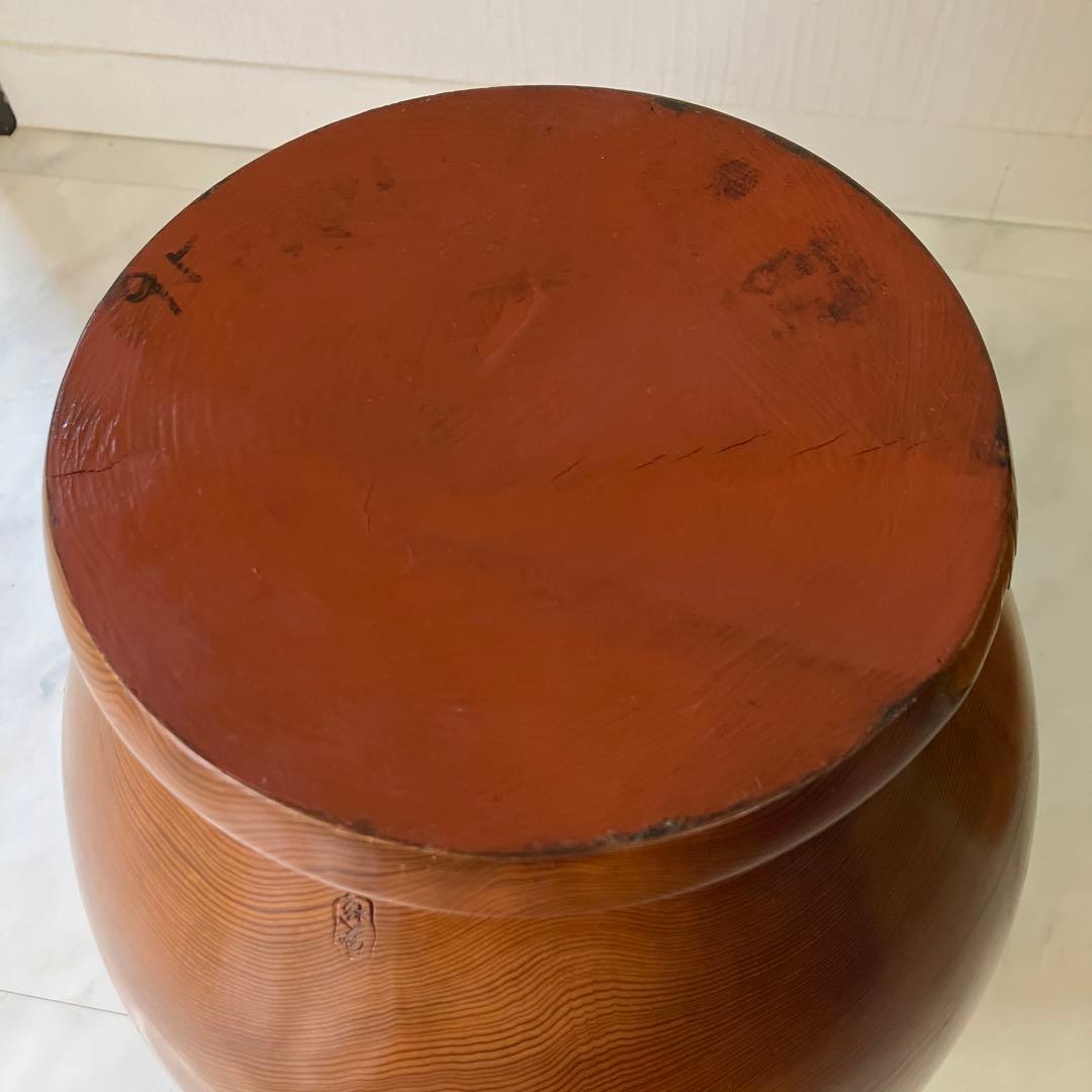 【特価】　屋久杉　台座付き　屋久杉壺　屋久杉台座セット　屋久杉工芸品　世界遺産