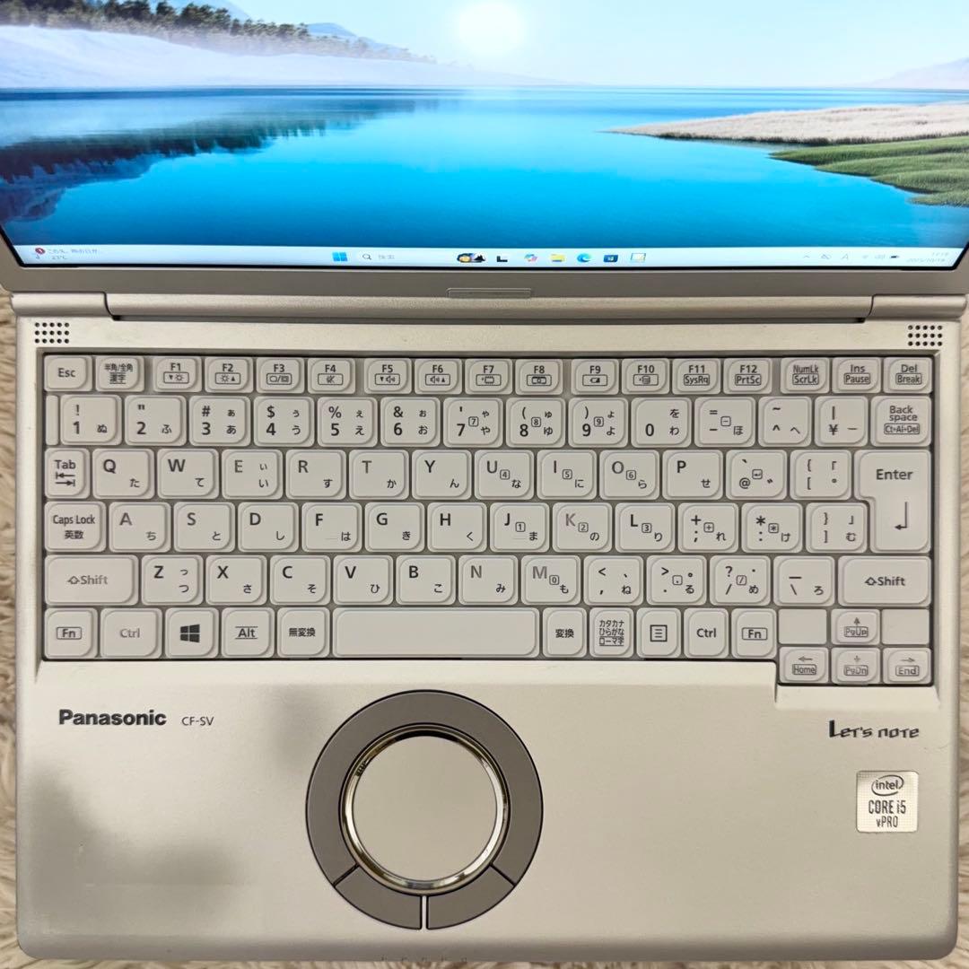 パナソニック ノートPC SV9 10世代 SSD1000GB オフィス付