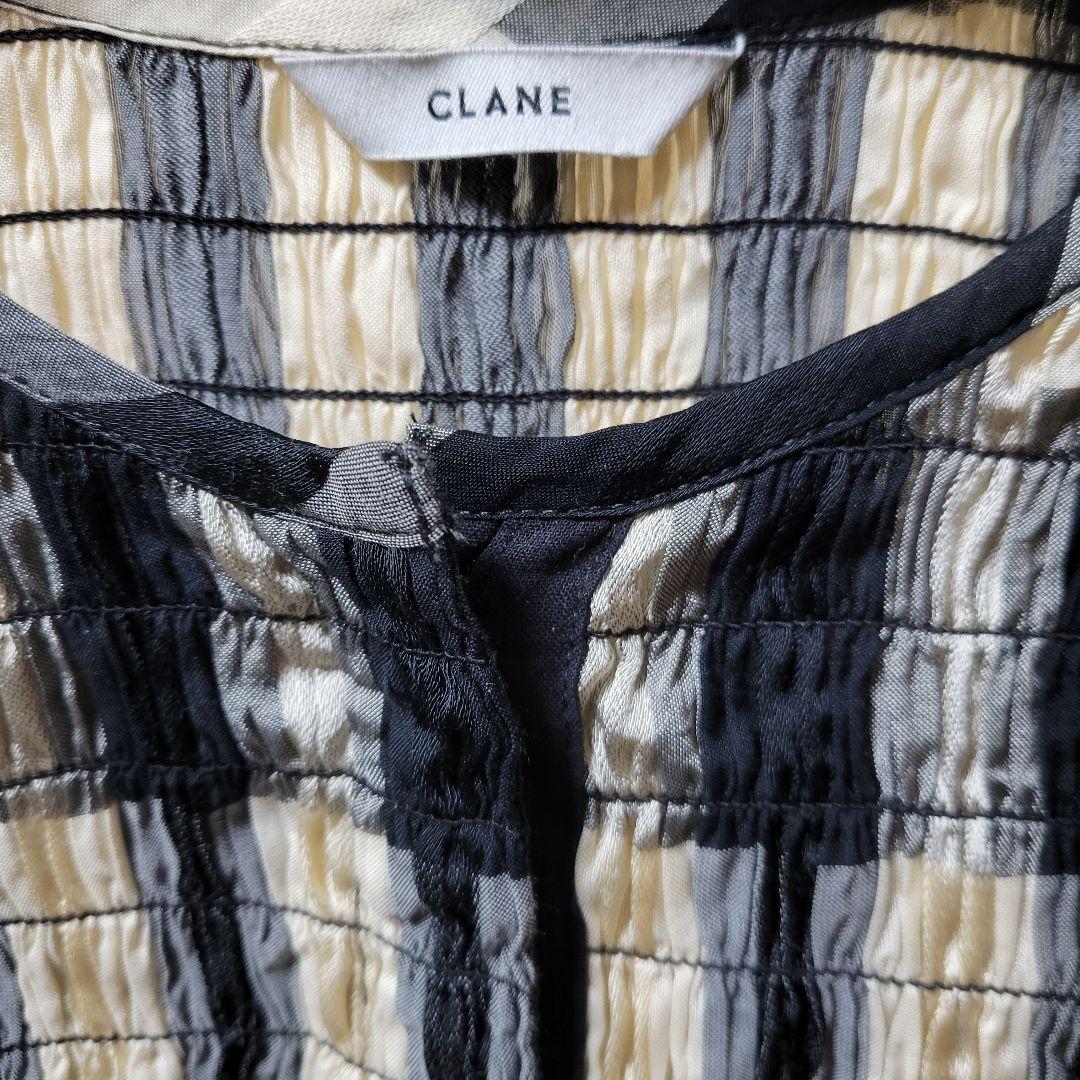 CLANE シャーリングデザインブラウス サイズ1