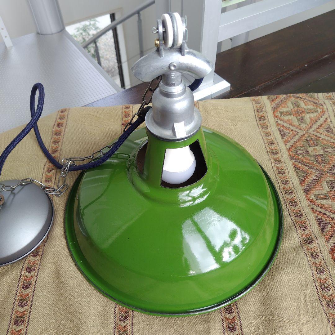 ①完売品！展示品アートワークスタジオ フィッシャーマンズペンダントライトМ 緑