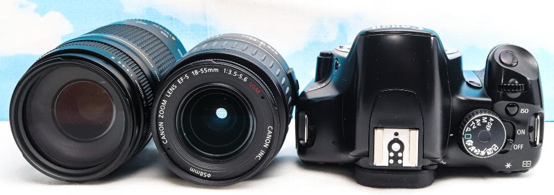 Canon kiss x2⭐️スマホに転送⭐️届いてすぐに使える⭐️ダブルレンズ