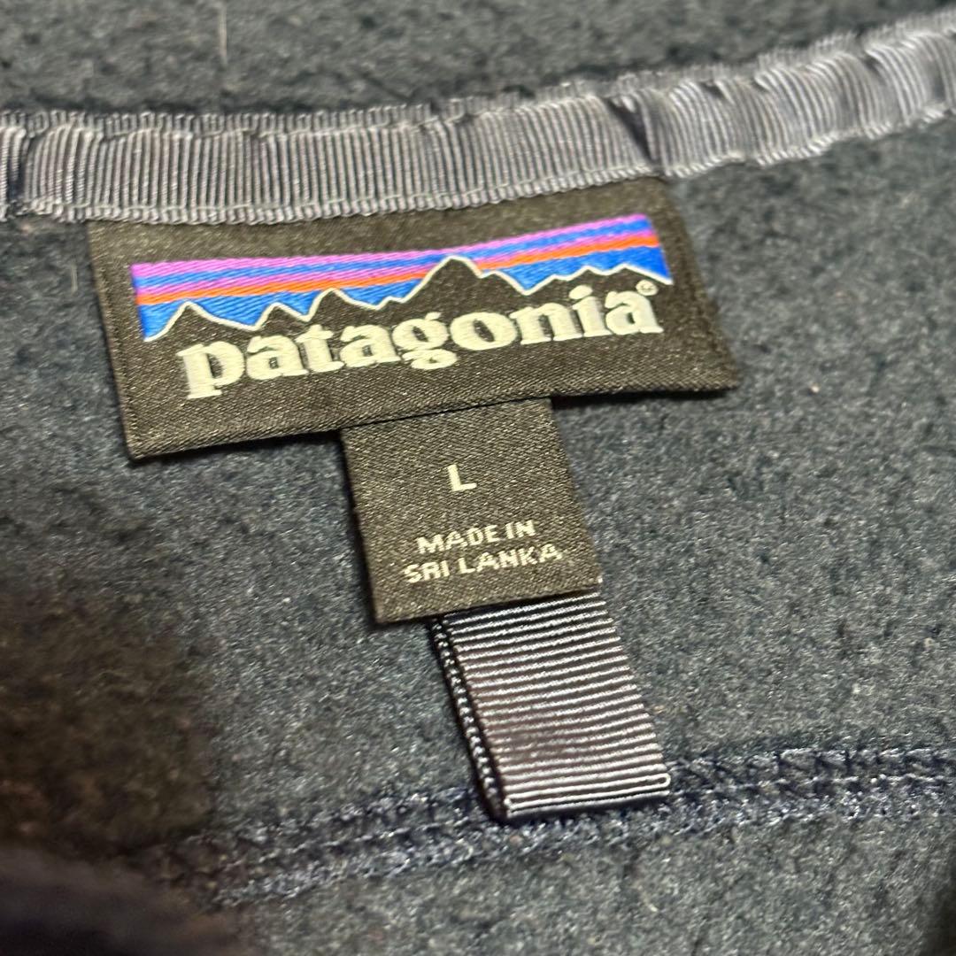 Patagonia フリースベスト レトロパイルベストLサイズ ネイビー