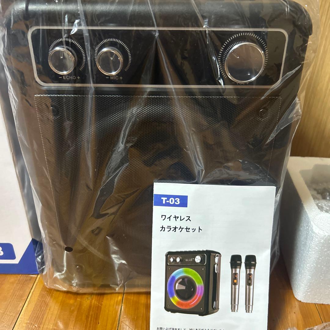【新品未使用】ポータブルカラオケマシーン T-03