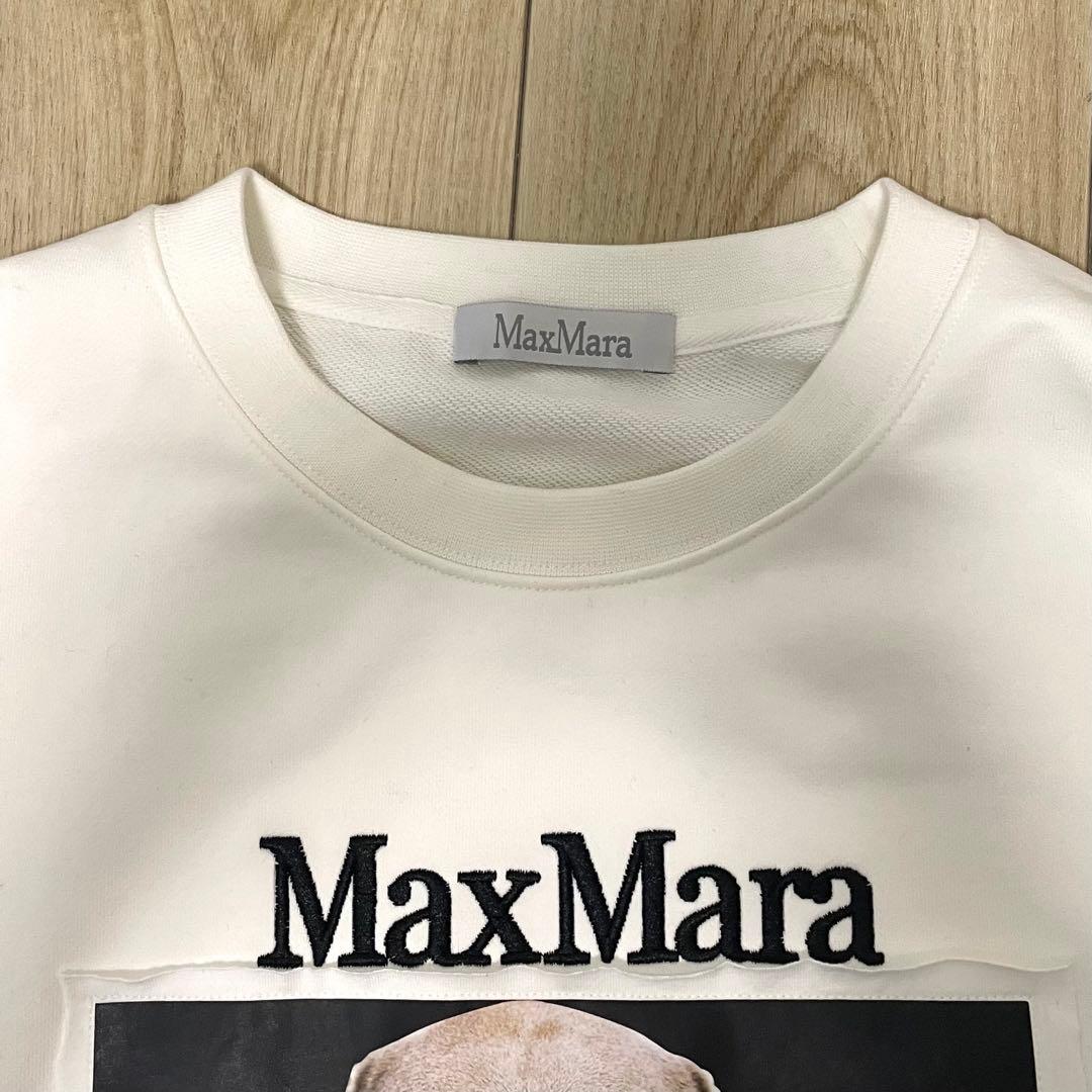 【美品】Max Mara マックスマーラ　トレーナー　スウェット　犬 L