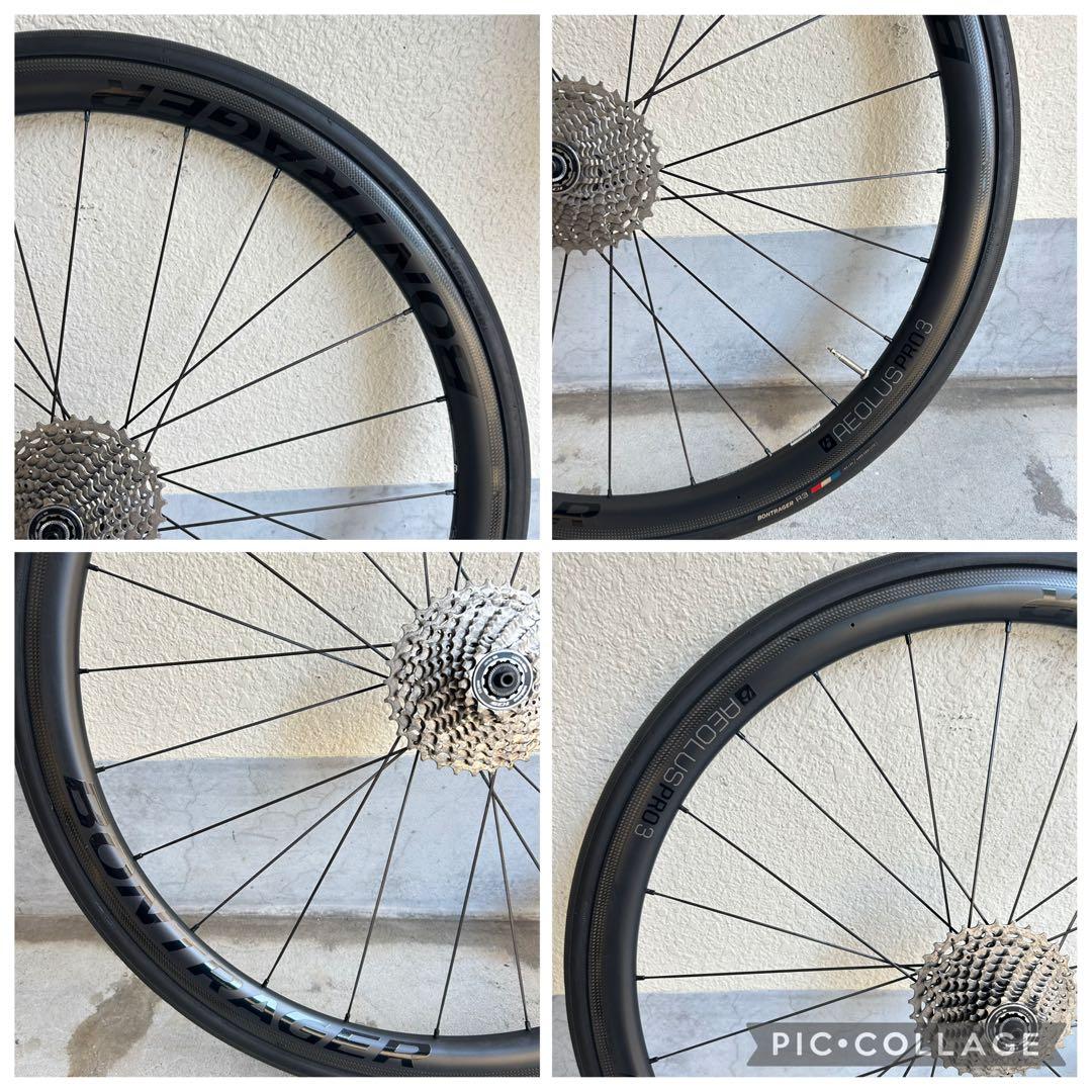 ボントレガー AEOLUS PRO3 タイヤ　10511速スプロケ付き