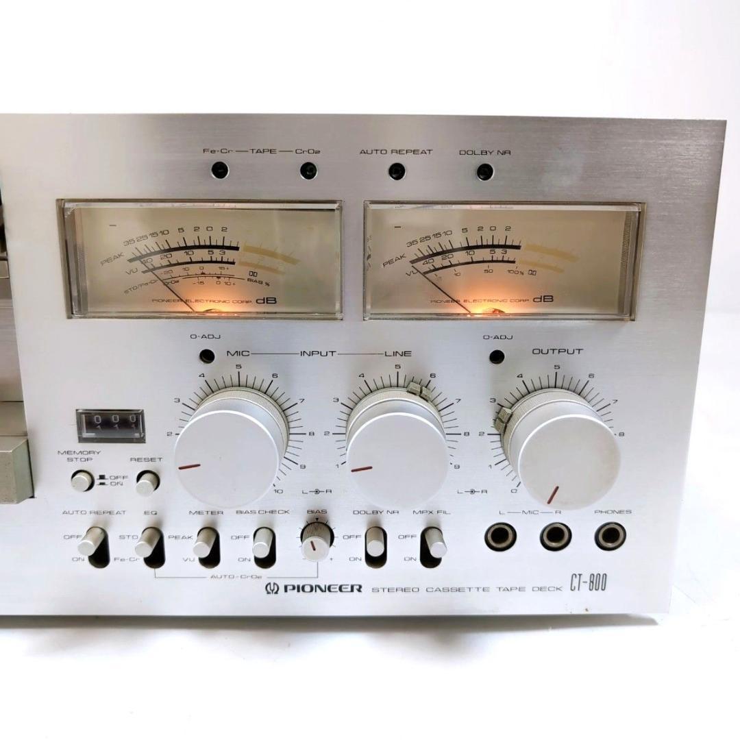 PIONEER パイオニア CT-800 カセットデッキ テープデッキ