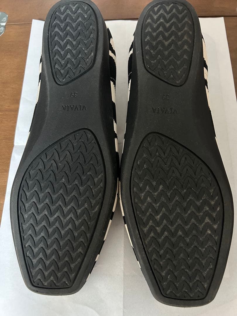 VIVAIA ビバイア MargotWalkerスクエアトゥ厚底フラットシューズ