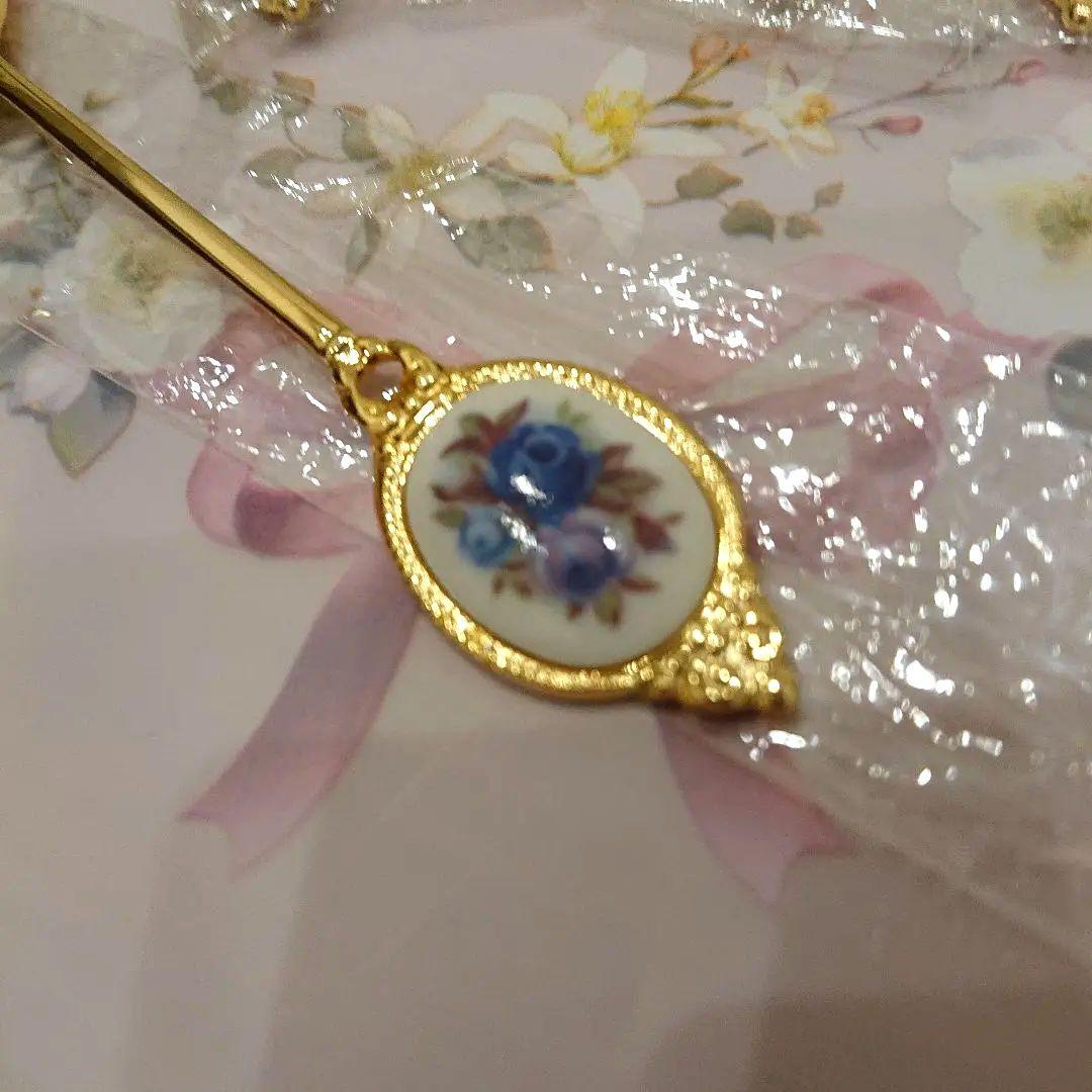 ロイヤルアルバート ムーンライトローズ スプーン 5本 未使用品