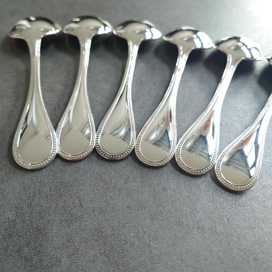 希少 美品 クリストフル パール コンソメスプーン 12点