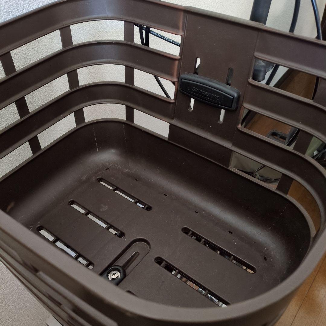 電動アシスト自転車チャイルドシート付きブリヂストンアシスタC STDマットカーキ