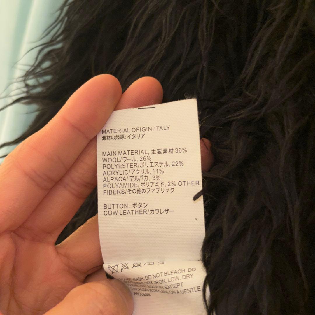 OUR legacy ファーショルダーバッグ 黒