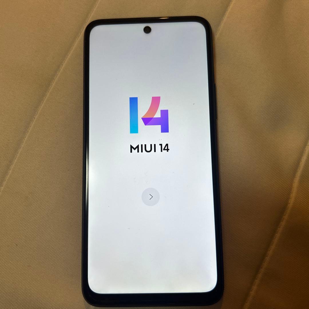 Xiaomi Redmi Note 10 5G グラデーションブルー 本体