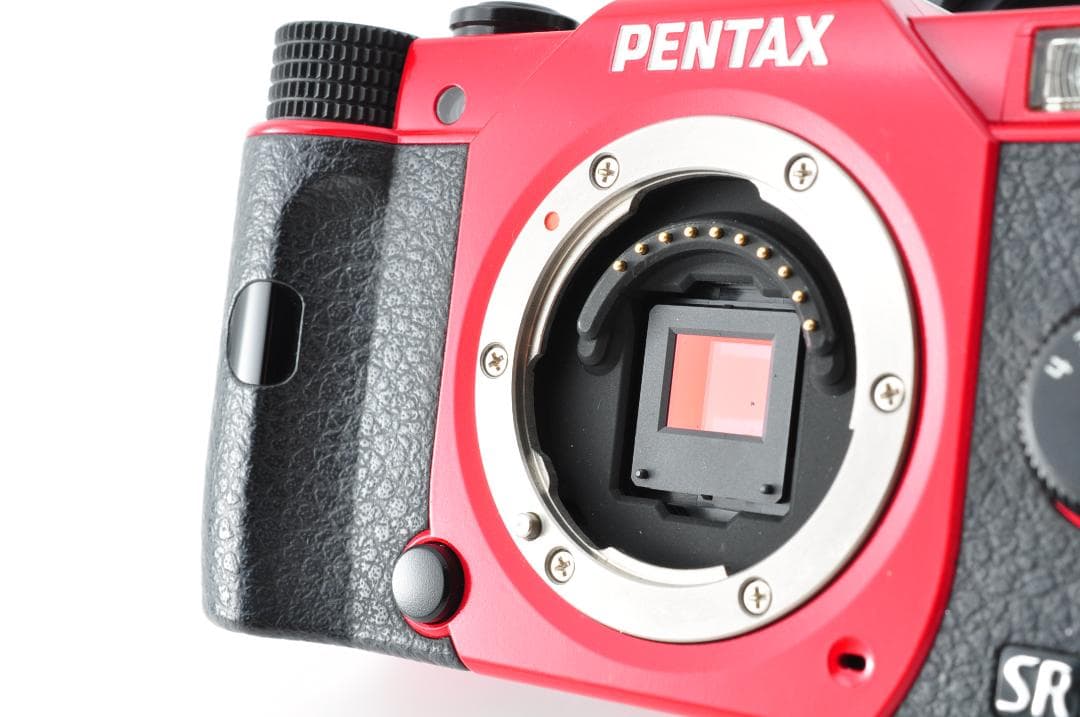 PENTAX Q10 レッド 2個レンズ5-15㎜ 15-45mm 元箱付＃65