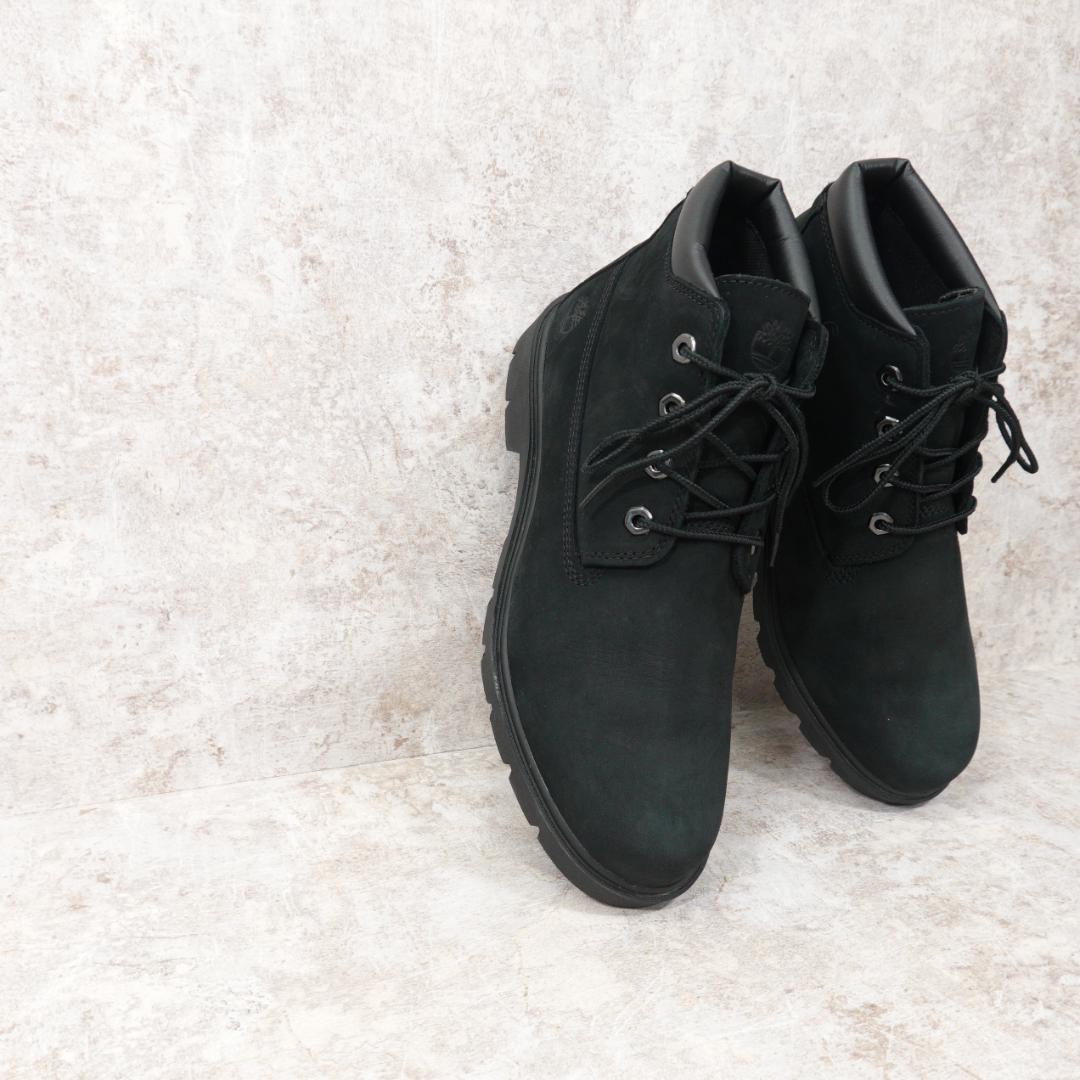 Timberland ベーシック チャッカブーツ WP ブラック 8