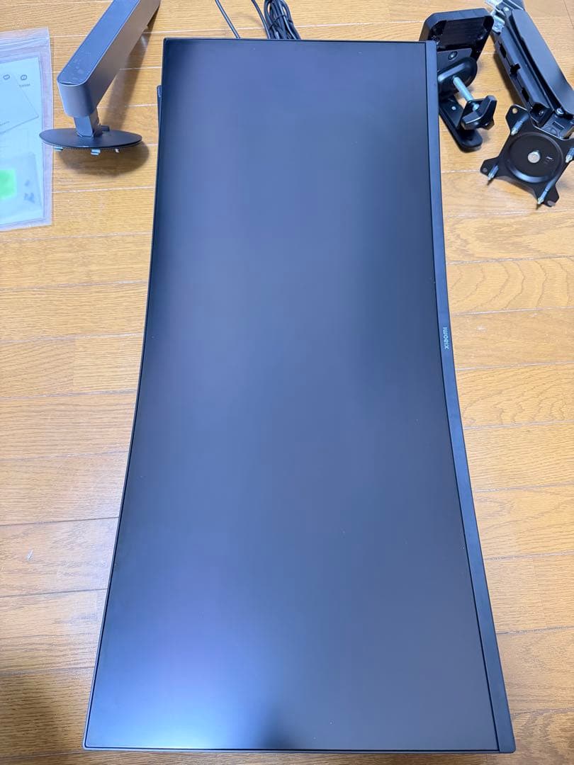 Xiaomi 34インチモニター　スピーカー　ライトセット