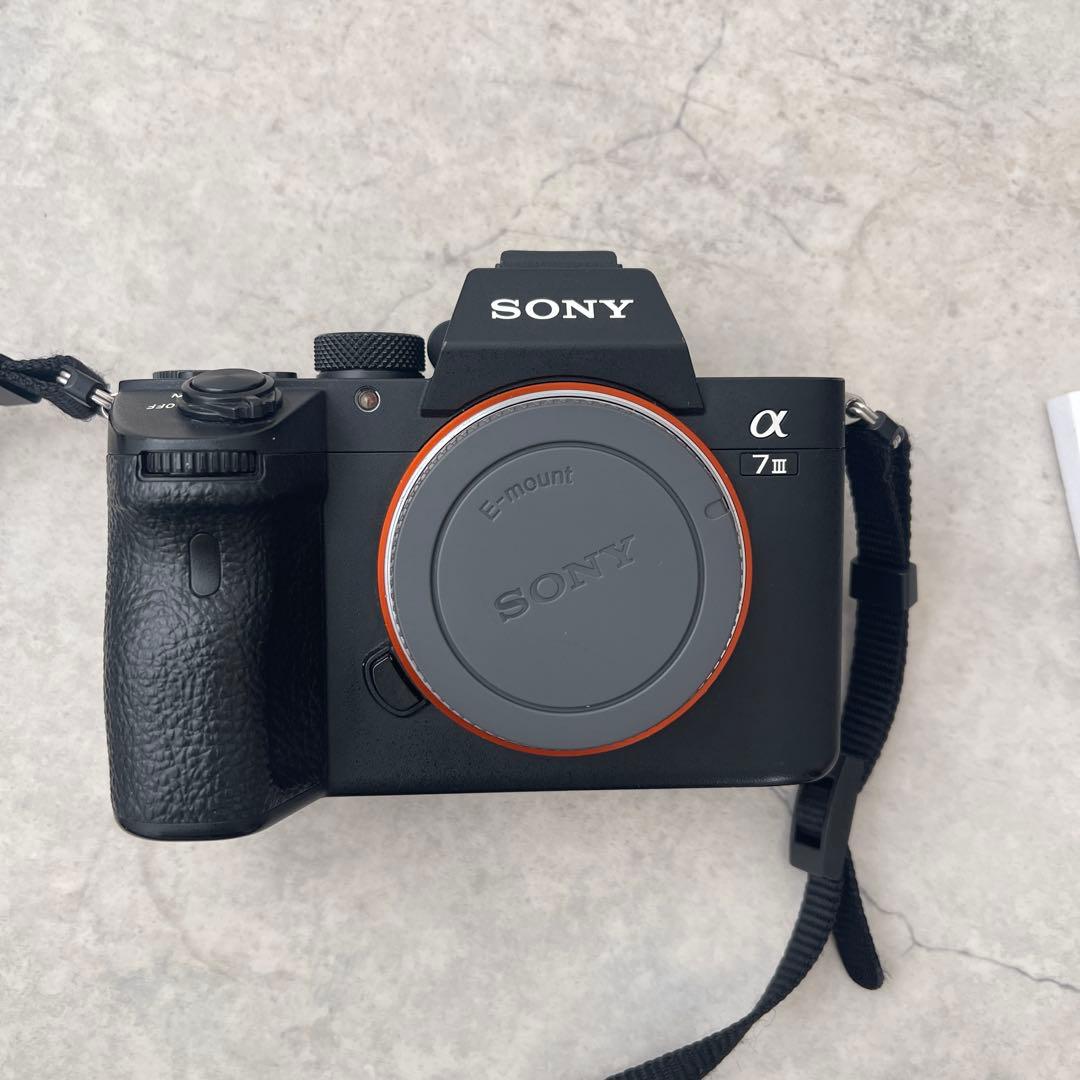 SONY α7III ボディ ILCE-7M3 箱付属品付き 元箱・取扱説明書付