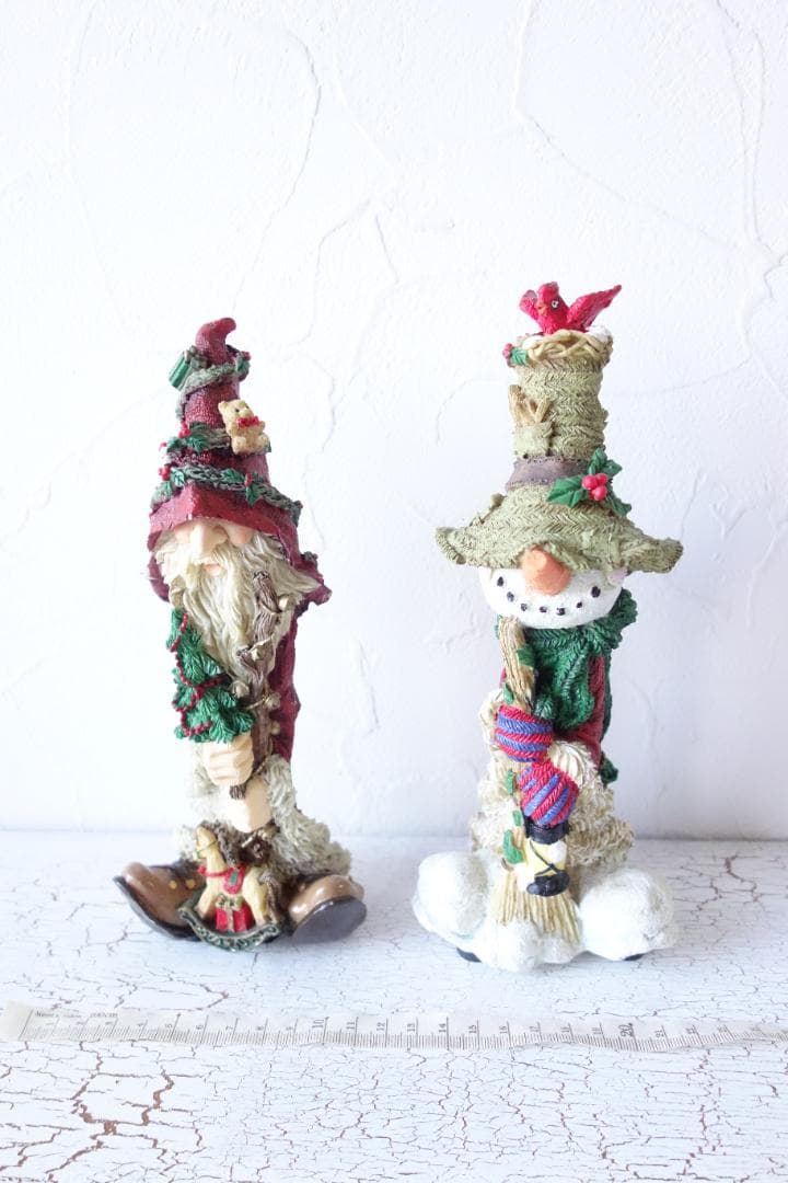 サンタクロース、トナカイ、雪だるま ７点まとめ売り