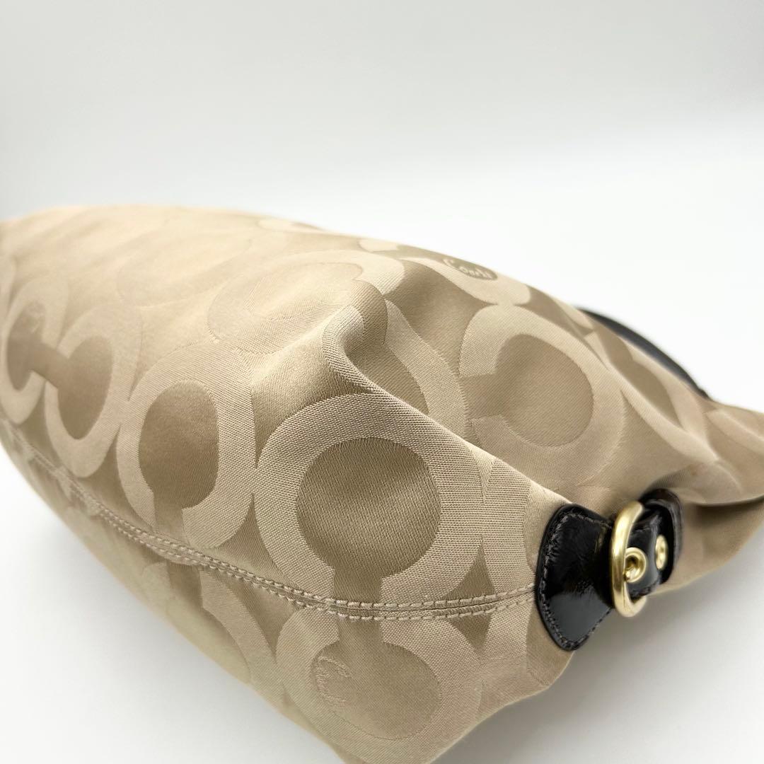 バッグ Coach shoulder bag 2way Op Art Hobo Y2k