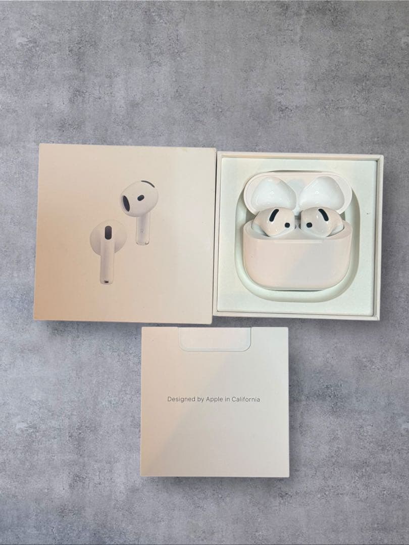 正規品 Apple AirPods4 Type-C ノイズキャンセリングモデル