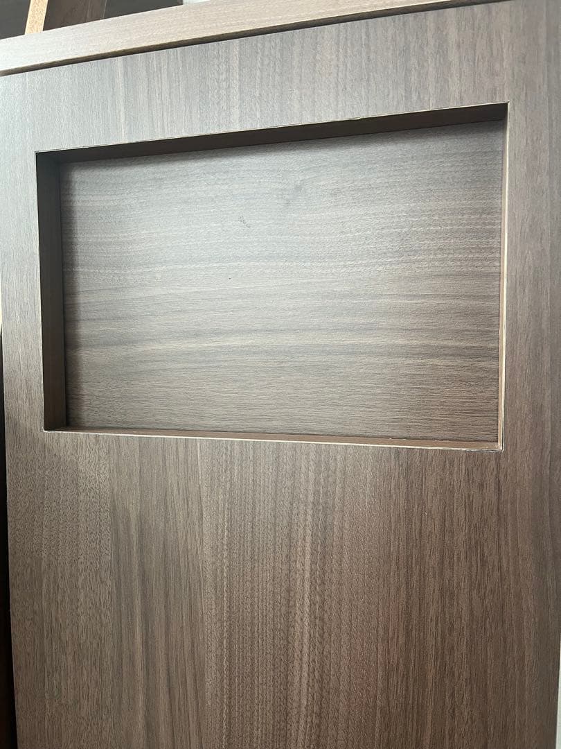 SVELTE スベルト ゴミ箱 ウォールナット ダークブラウン プッシュ式 扉式