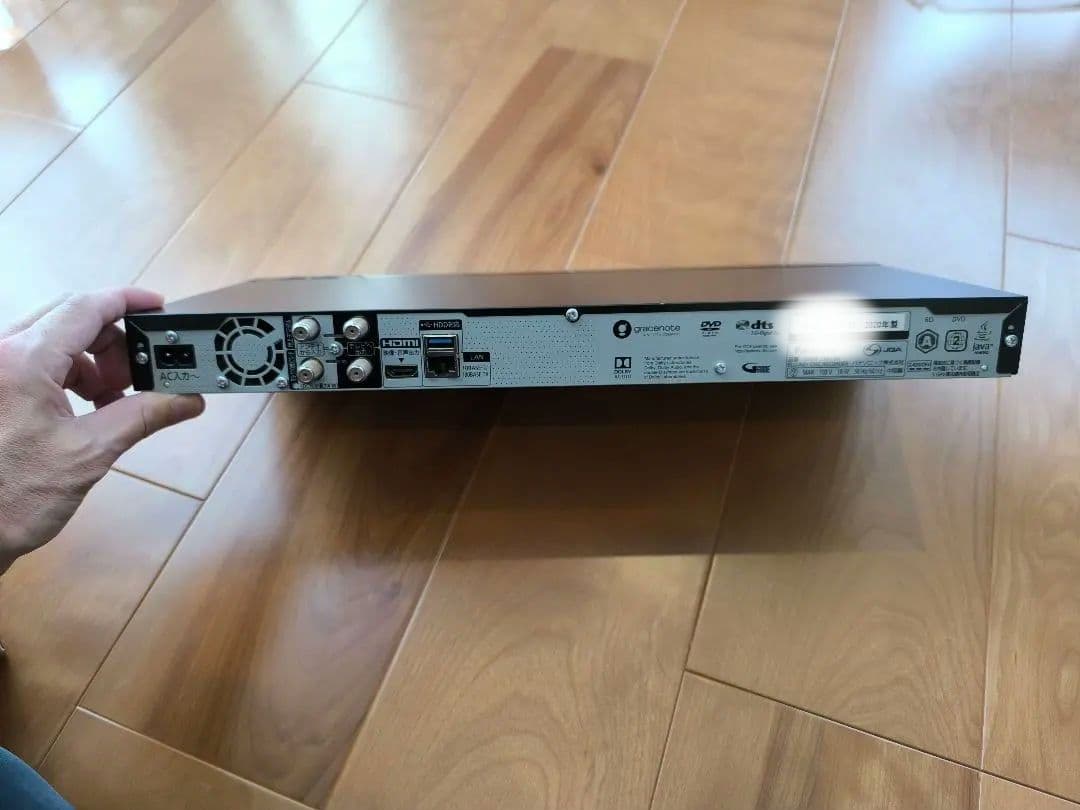 DMR-2W100 Panasonic ブルーレイレコーダ 録画機能は未使用