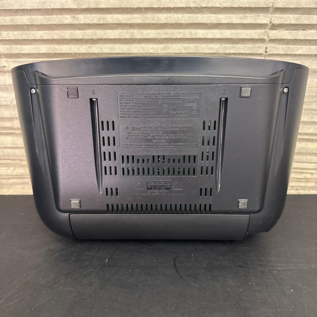 ☆ソニー　CDラジオ　ZS-RS81BT　Bluetooth対応　ワイドFM対応
