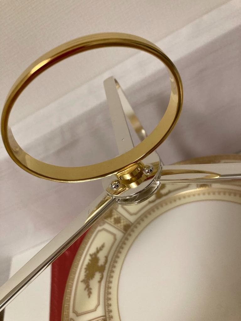 21cmプレート用ハイティースタンド ノリタケ　アフタヌーンティー　2段