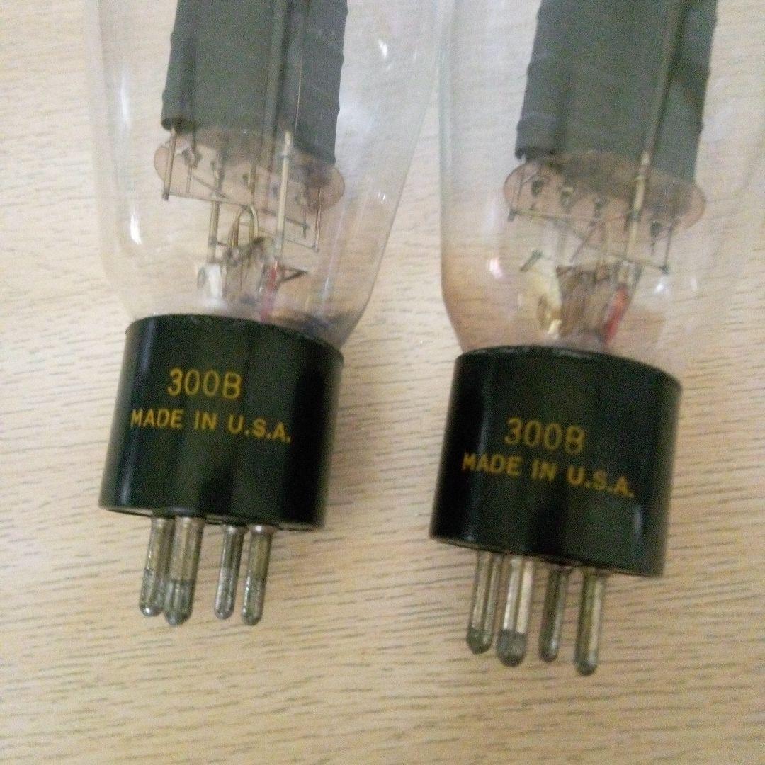 木*村様 珍品　300B真空管 2本セット アメリカ製