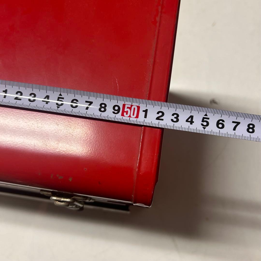 アメリカン　ヴィンテージ　家具　ツールボックス　工具箱　赤　CRAFTSMAN