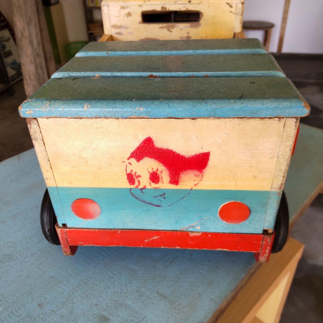 木製玩具　新幹線　0系　超特急　アトム