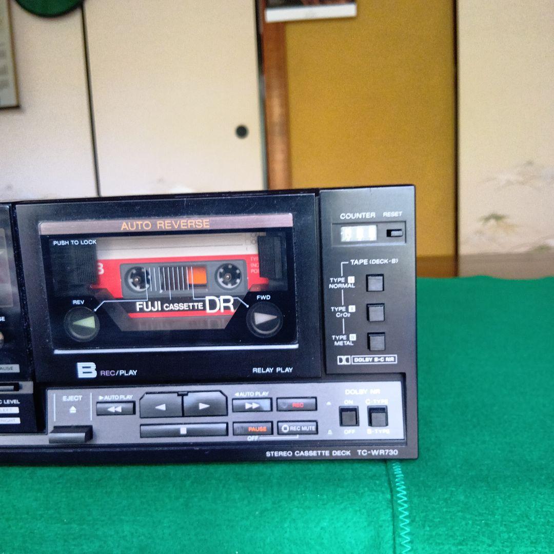 SONY TC-WR730オートリバースカセットデッキ